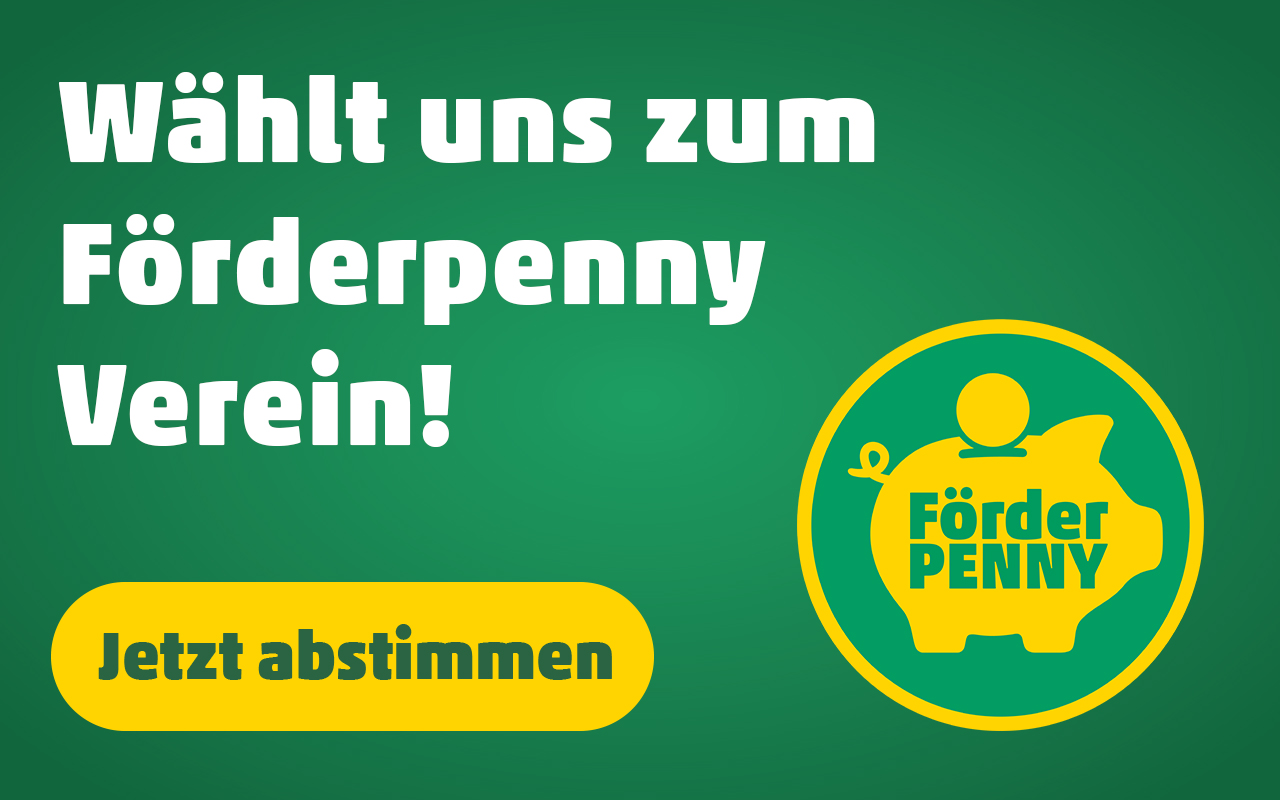Stimmt für uns beim Förderpenny